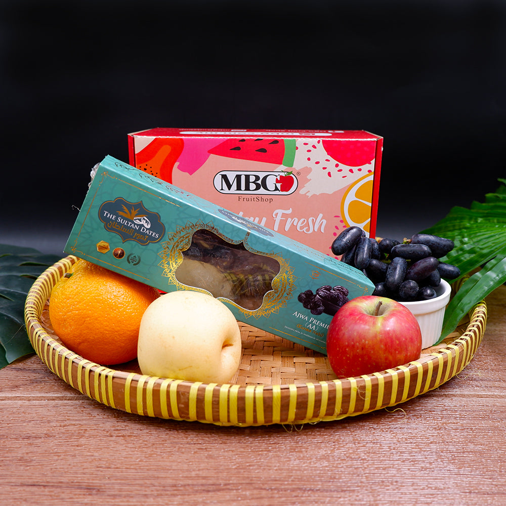 Mini Ajwa Ramadhan Gift Box Gift Box-MBG Ramadhan Gift-MBG Fruit Shop