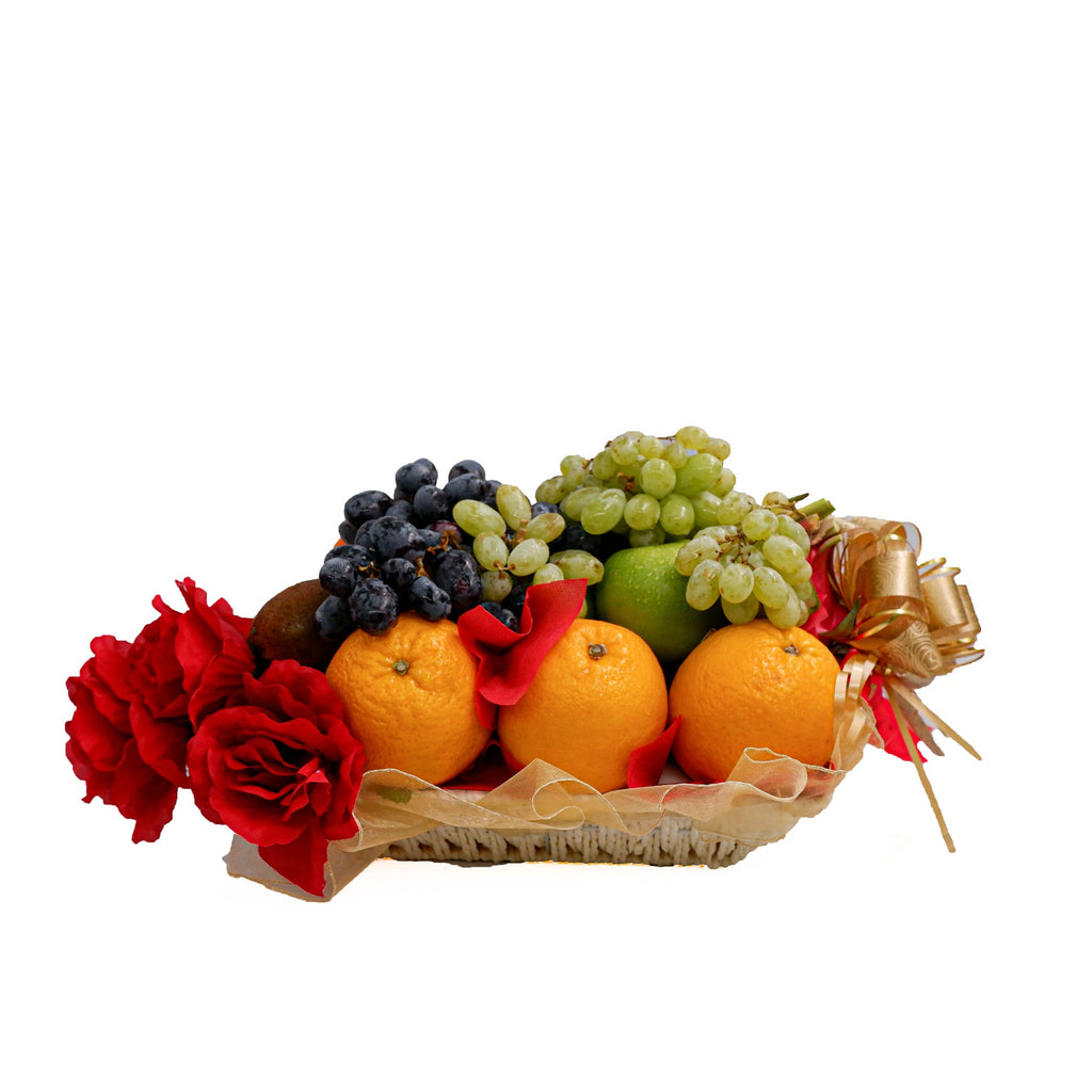 Peacefully Basket Hamper (6 Types of Fruits)-Fruit Gift-MBG Fruit Shop