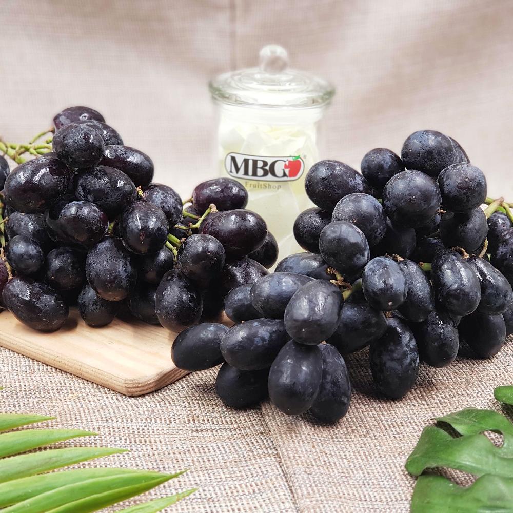 Peru Sweet Jubilee Black Grape [800g/Pack]-Grapes-MBG Fruit Shop