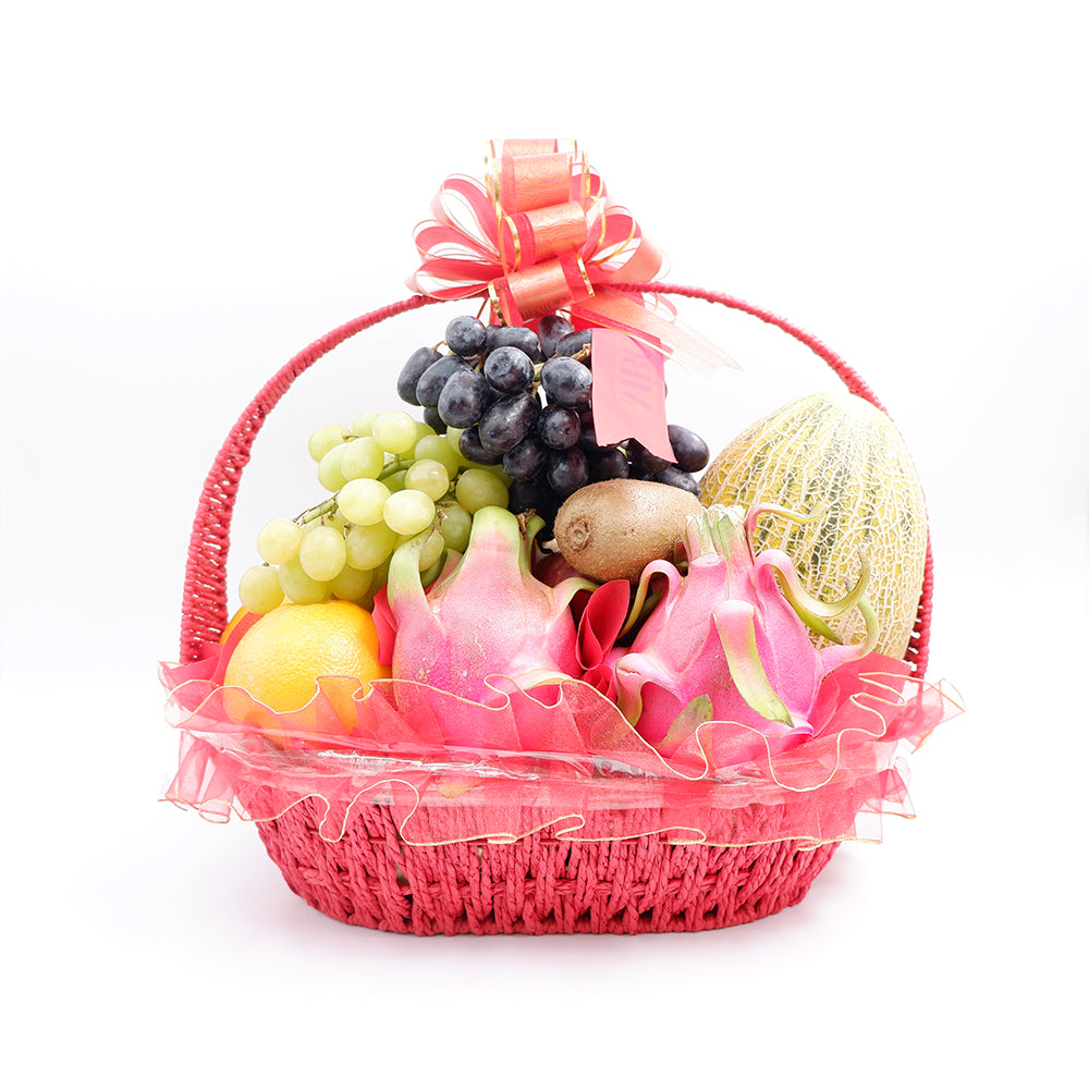 Simple Fruit Basket - Melody (8 Types of Fruits)-Fruit Basket-MBG Fruit Shop