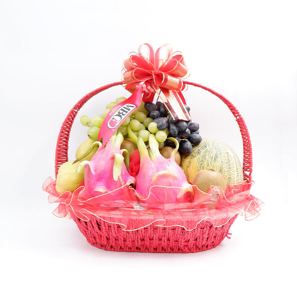 Simple Fruit Basket - Signature (7 Types of Fruits)-Fruit Basket-MBG Fruit Shop