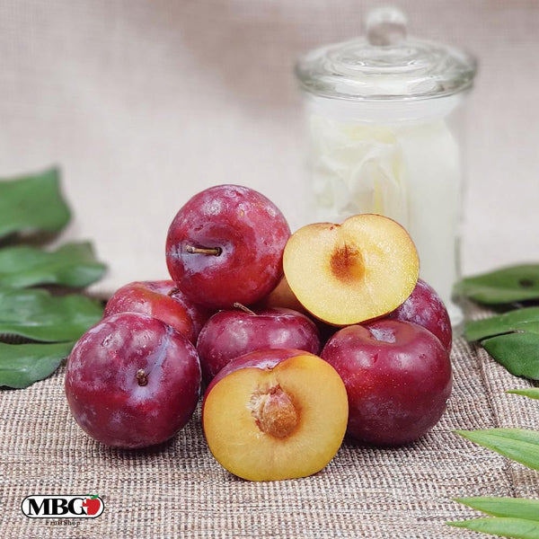 Spain Black Plum [6Pcs/Pack]-Stone Fruits-MBG Fruit Shop