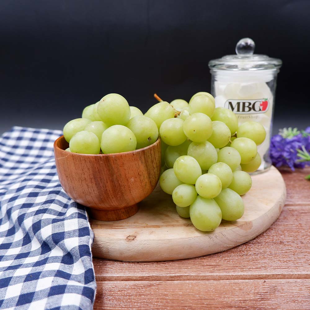 Spain El Ciruelo Sweet Globe Grape [500g/Pack]-Grapes-MBG Fruit Shop