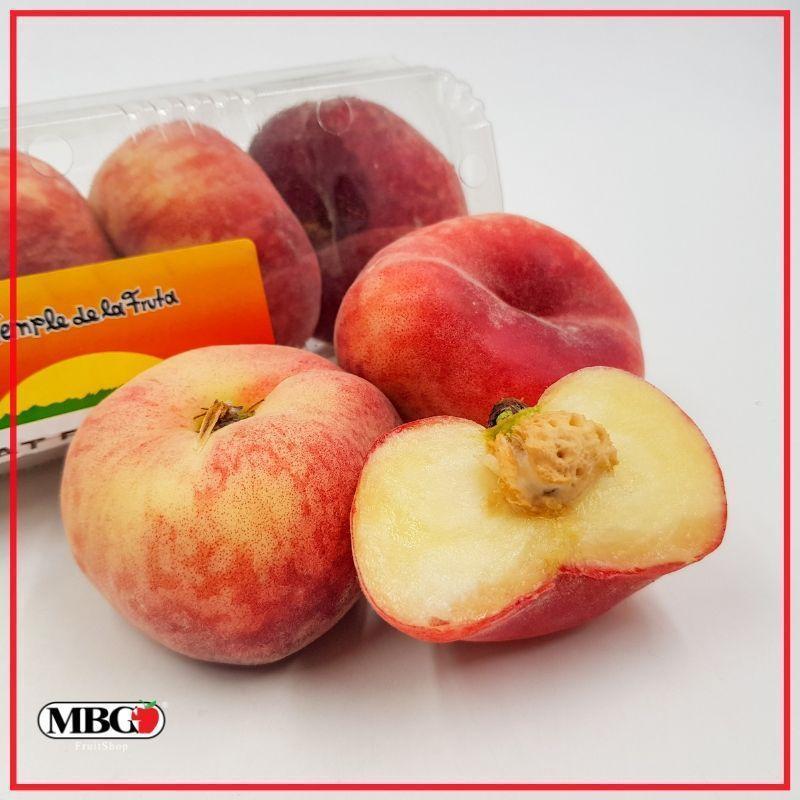 Spain Flat Peach [4Pcs/Pack]-Stone Fruits-MBG Fruit Shop