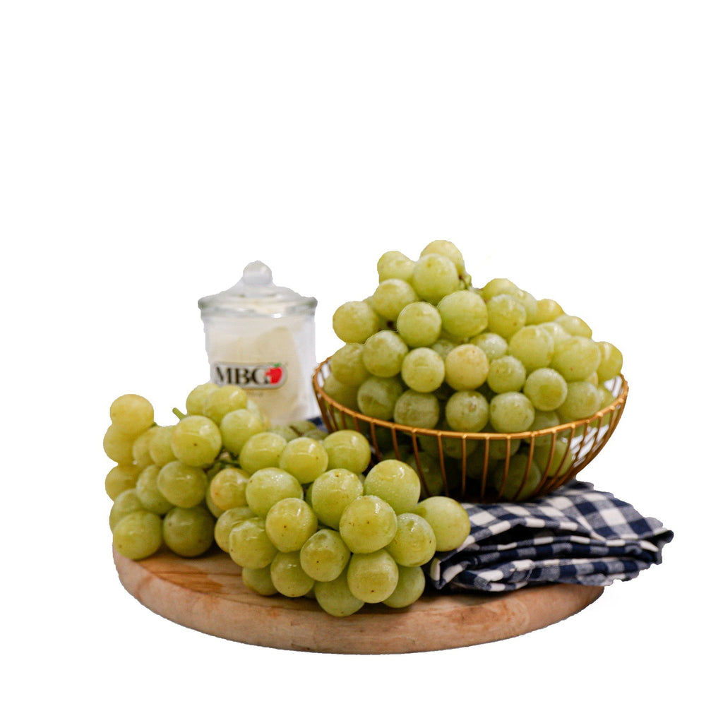 Spain Green Seedless Grape [500g/Pack]-Grapes-MBG Fruit Shop