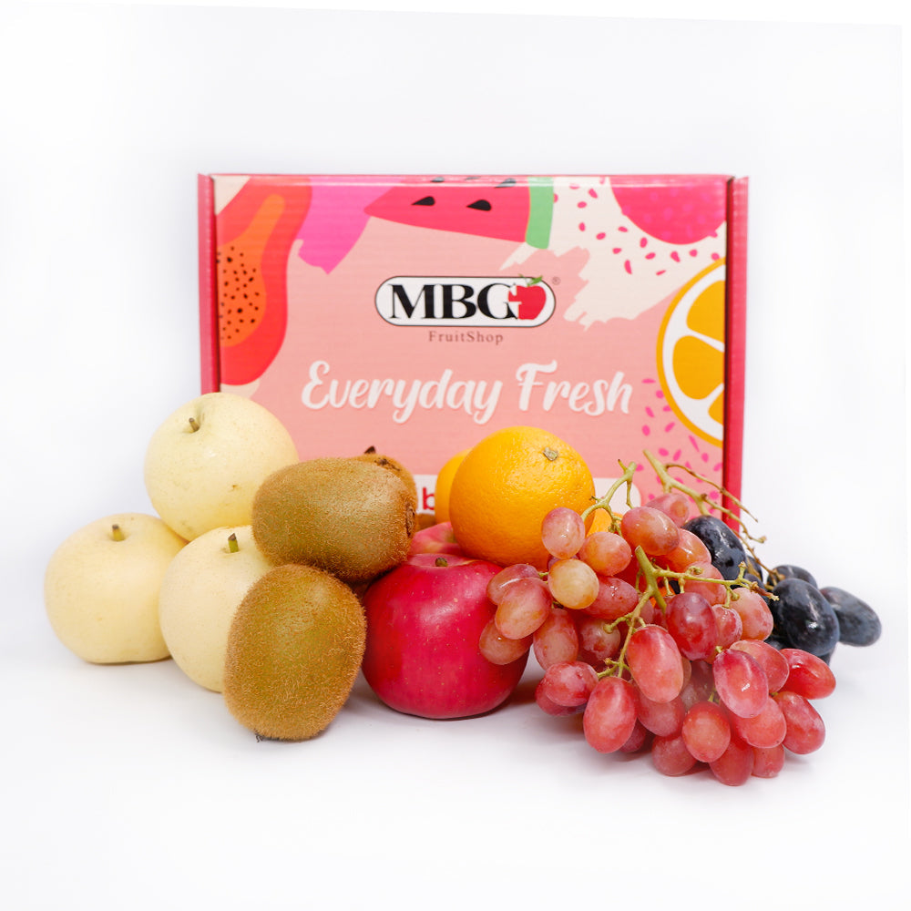 Stay Safe Fruit Box (6 Types of Fruits)-Fruit Box-MBG Fruit Shop