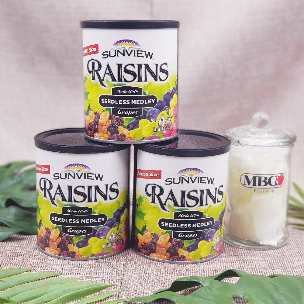 Sunview Raisin Seedless Medley (Jumbo)(425g/Pack)-Dry Product-MBG Fruit Shop