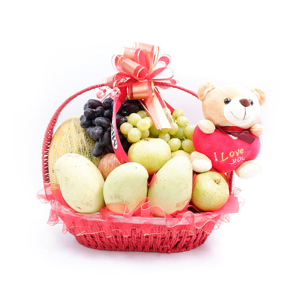 Sweetheart Fruit Basket - Melody (8 Types of Fruits)-Fruit Basket-MBG Fruit Shop