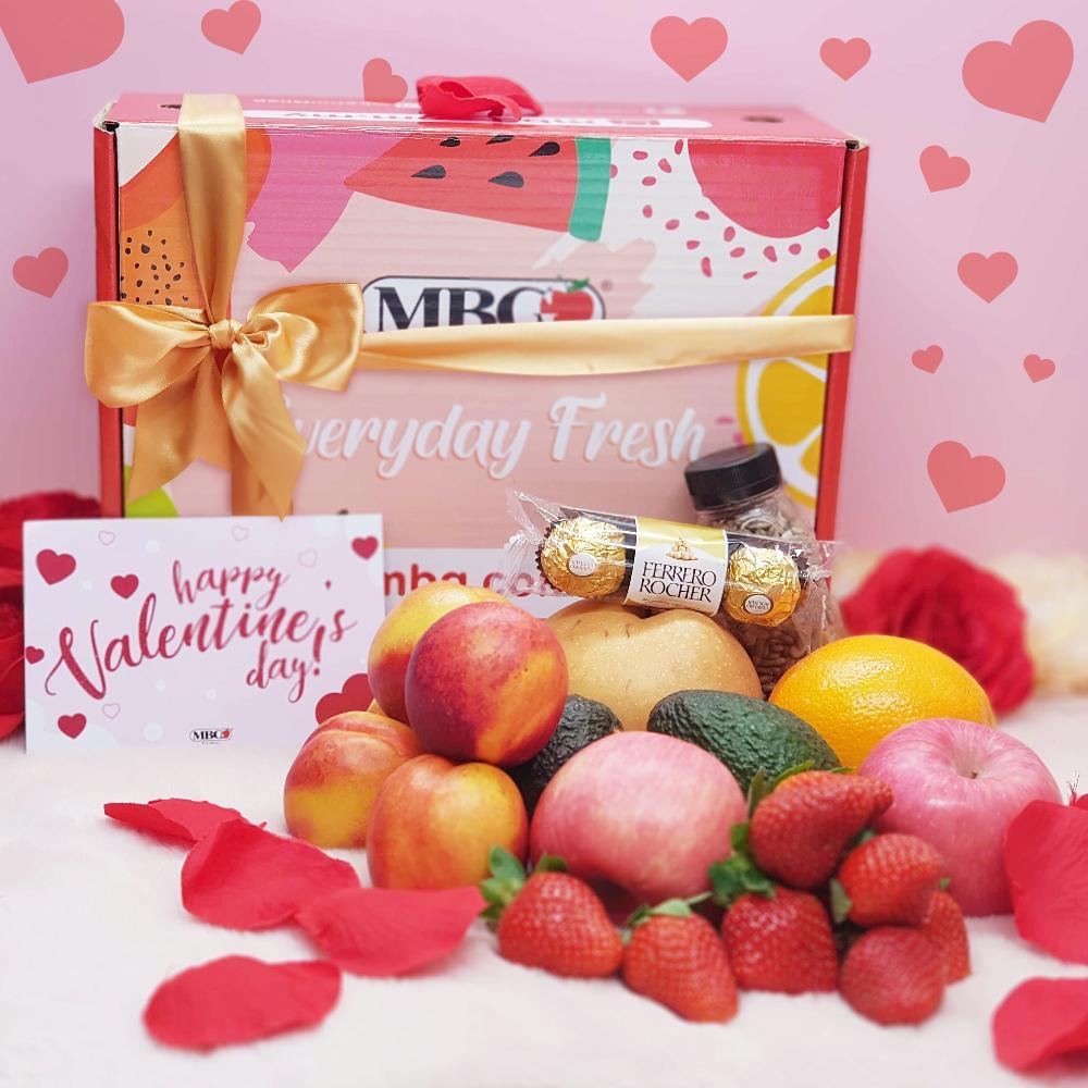 Sweetheart Fruitbox (6 Types of Fruits)-Valentine-MBG Fruit Shop