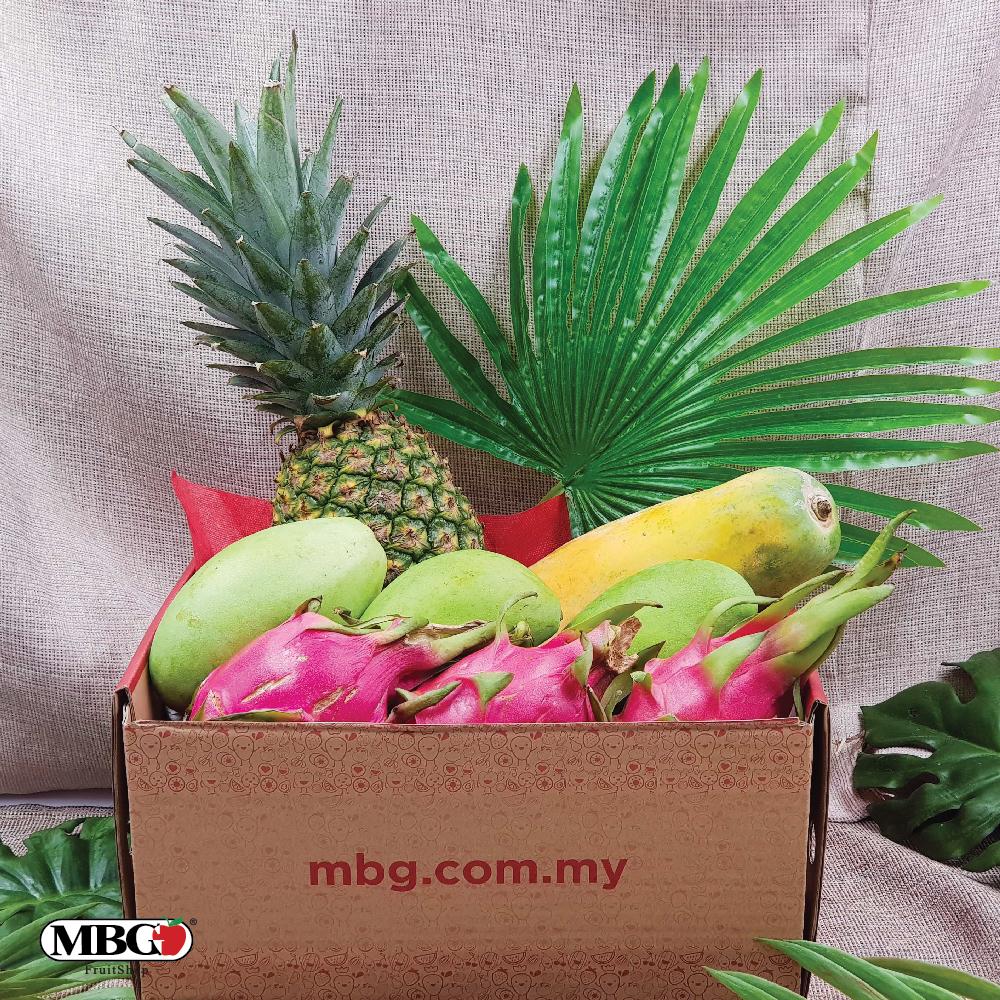 Tropical Box (4 Types of Fruits)-Fruit Box-MBG Fruit Shop