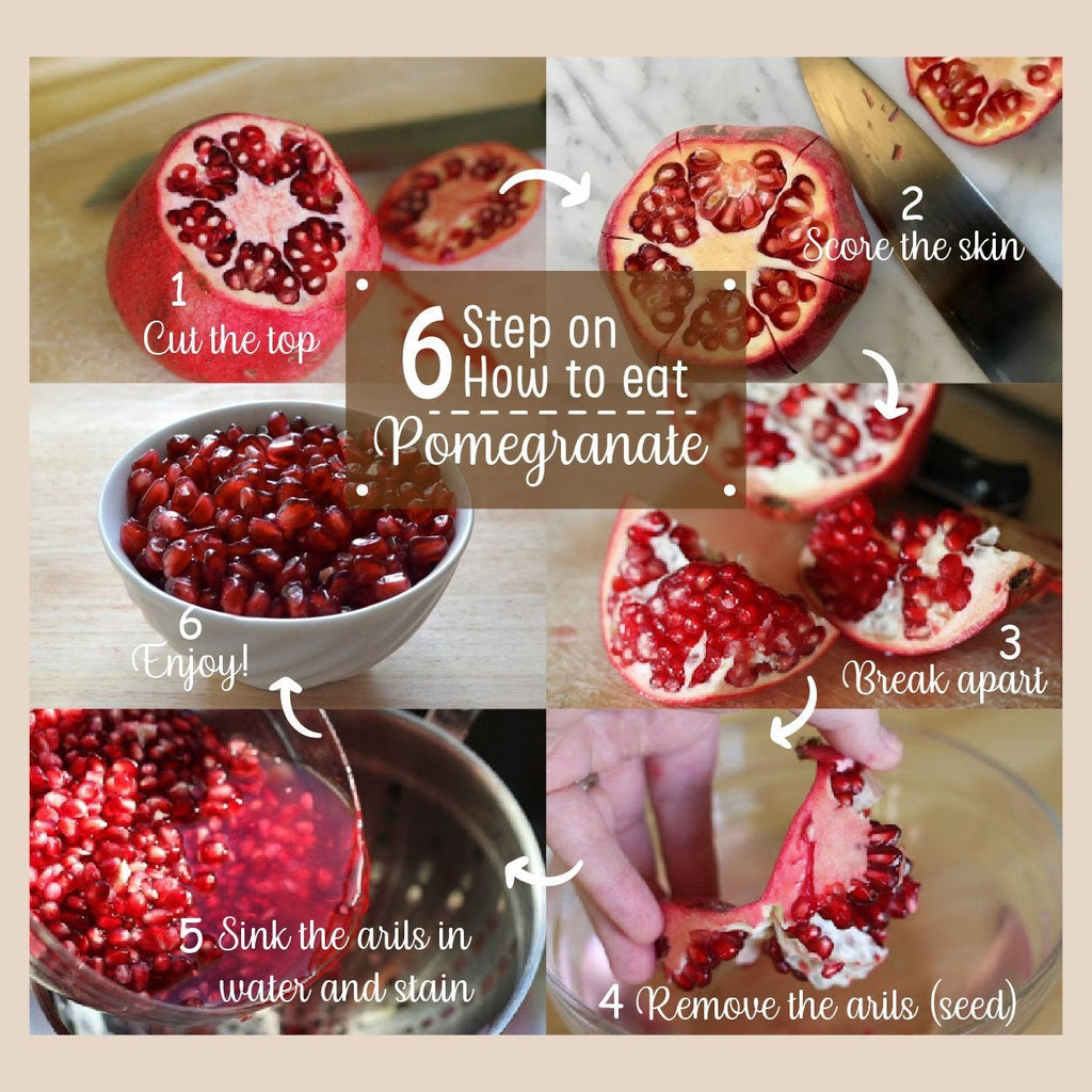Way To How Do You Cut A Pomegranate To Eat Swallow Pomegranate Do