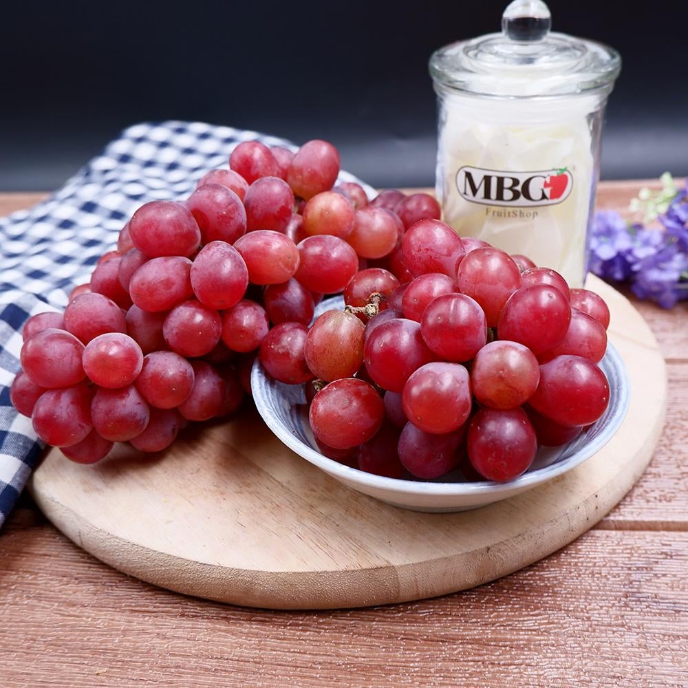 USA Alison Red Grapes (500g/Pack)-Grapes-MBG Fruit Shop