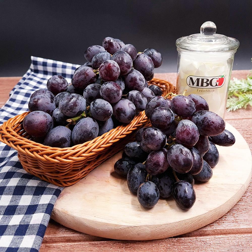 USA Arra Black Grape [500g/Pack]-Grapes-MBG Fruit Shop