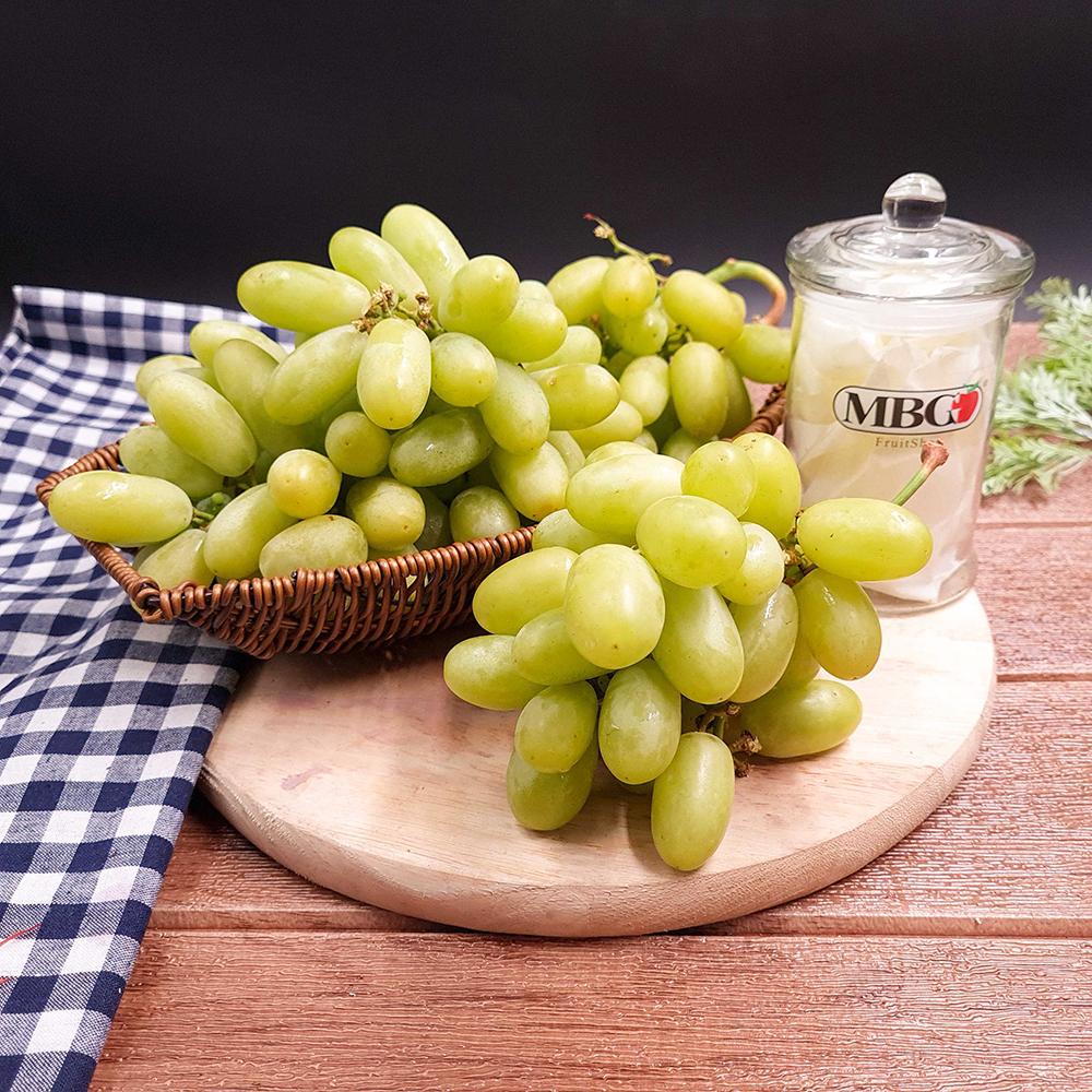 USA Pristine Green Grape (500g/Pack)-Grapes-MBG Fruit Shop