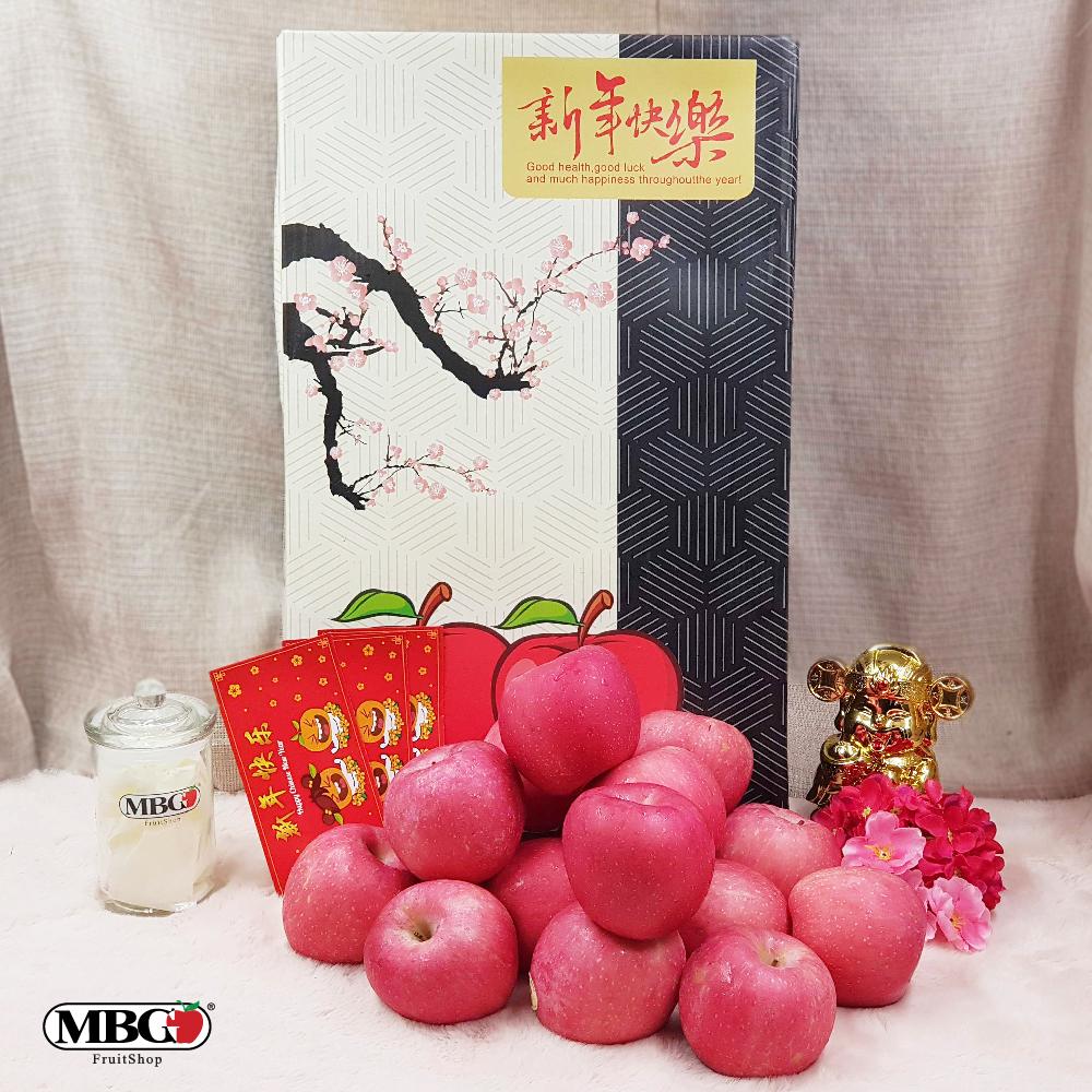 China Penglai Fuji Red Apple (L)[14Pcs/Carton]-CNY Special-MBG Fruit Shop