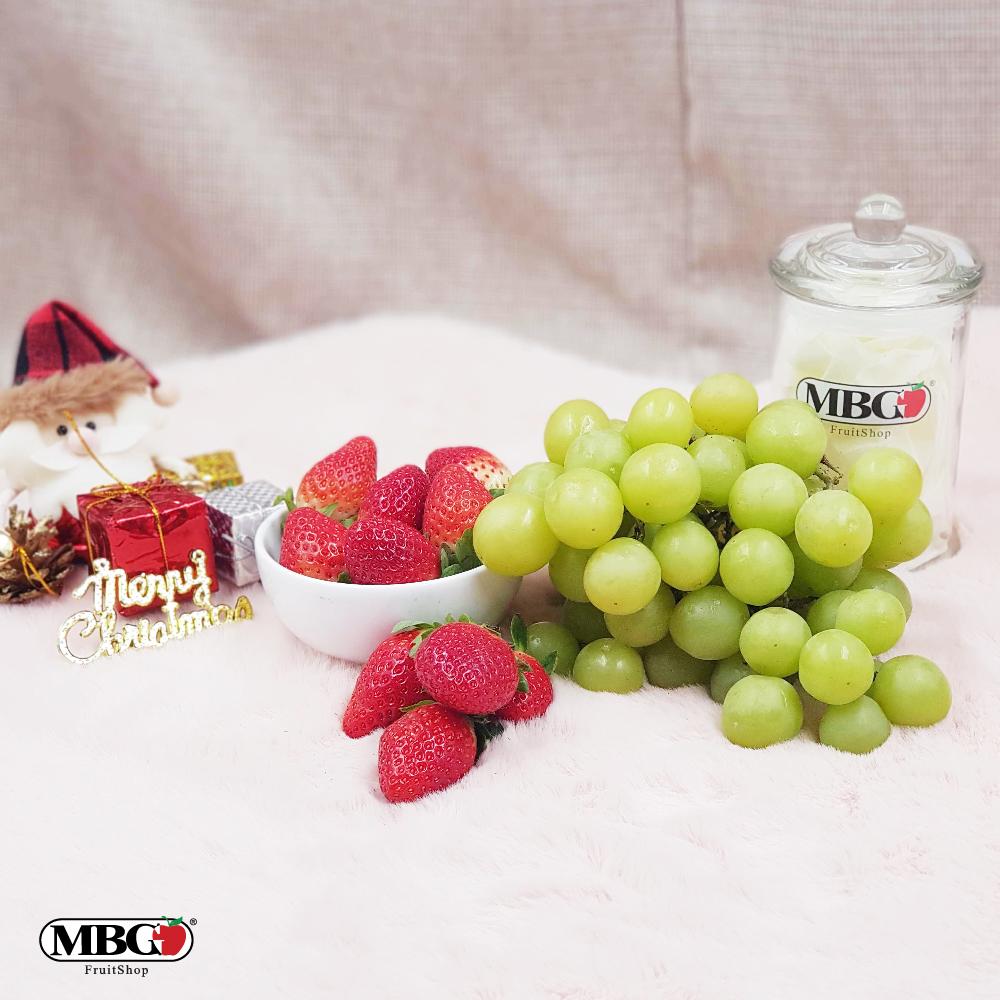 Christmas Mix Combo -Strawberry & Green Grape-Xmas Special-MBG Fruit Shop