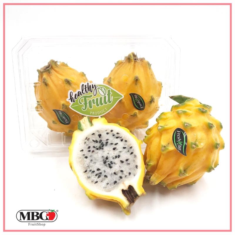 Ecuador Sweet Yellow Dragon Fruit (M)-Exotic Fruits-MBG Fruit Shop