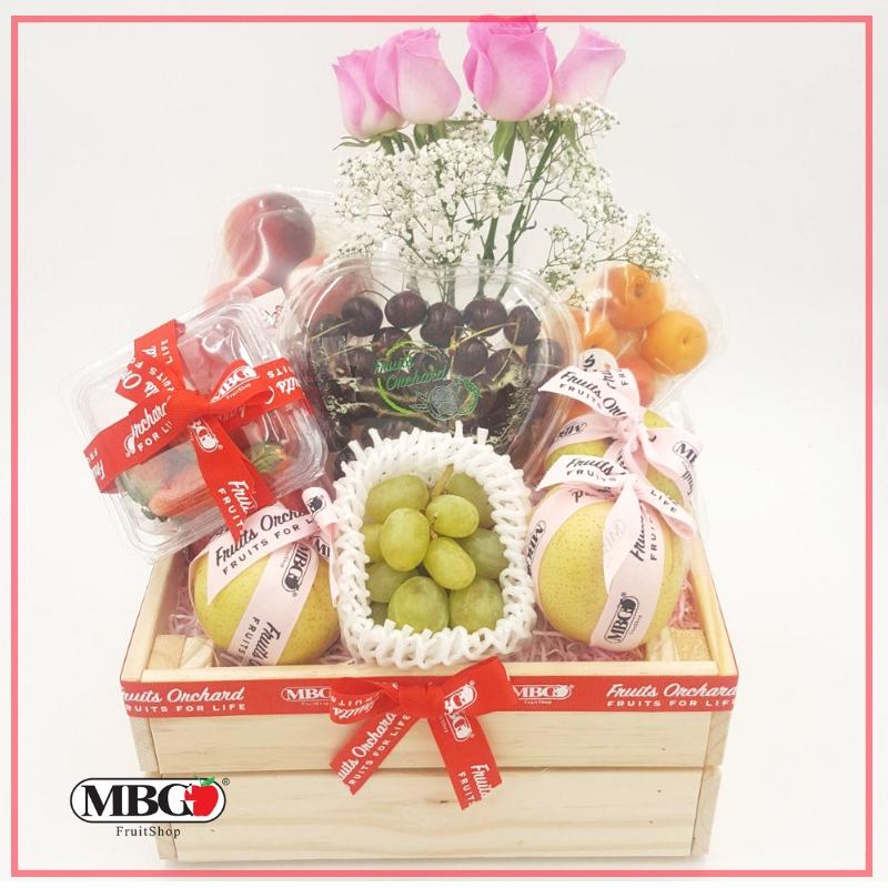 FruitsOrchard - Flower Fruit Crate FB2 (6 Types of Fruits)-Fruits Orchard-MBG Fruit Shop