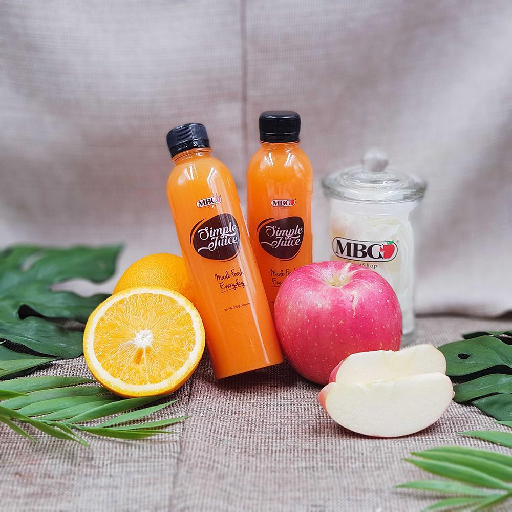 MBG Simple Juice SJ06 - Valencia Orange, Apple Fuji-Fruit Juice-MBG Fruit Shop