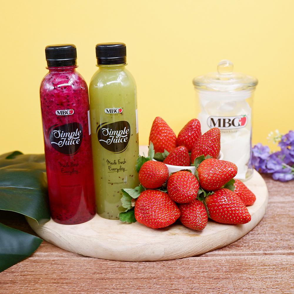 MBG Strawberry Simple Juice Combo-Mix & Match-MBG Fruit Shop