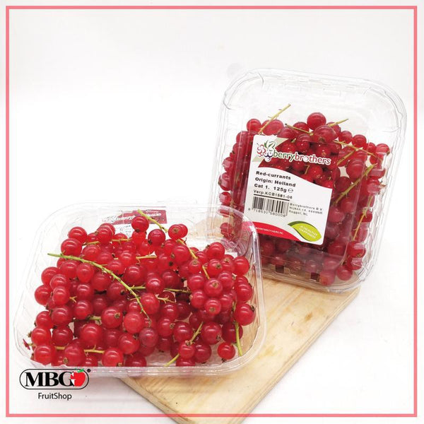 Netherlands Redcurrant (125g/Pack)-Berries-MBG Fruit Shop