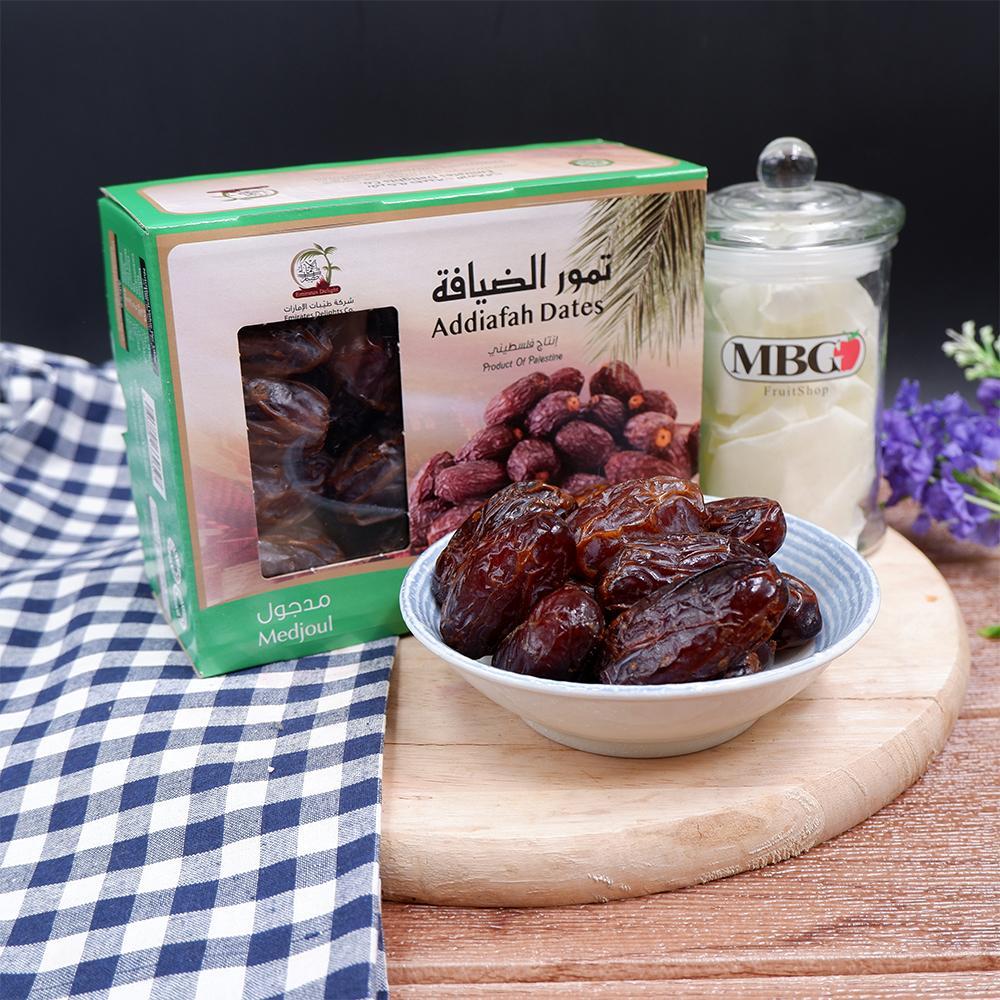 Palestine Addiafah Medjool Dates (1KG/Pack)[Outstation]-Outstation-MBG Fruit Shop