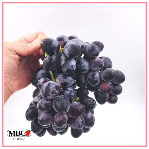 USA Black Grapes Summer Royal (1KG/Pack)-Seasonal Fruits-MBG Fruit Shop