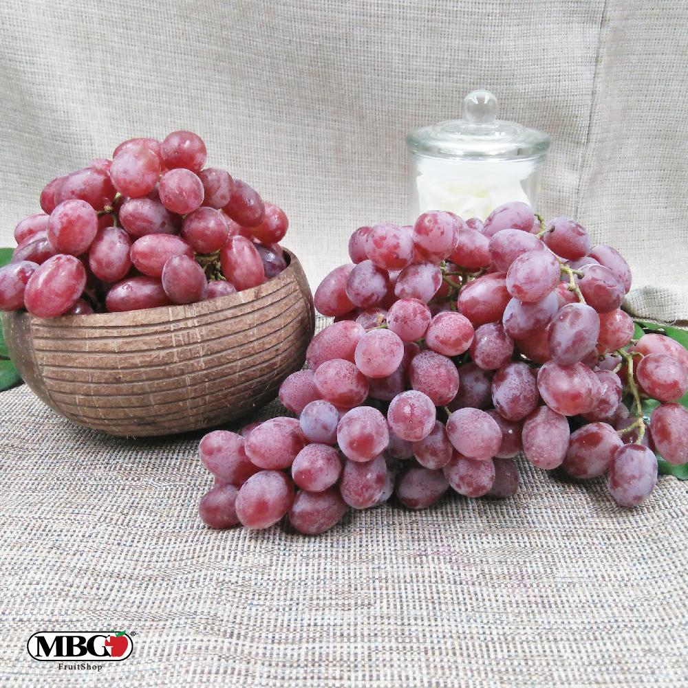 USA Monarchy Vintage Red Grape [800g/Pack]-Grapes-MBG Fruit Shop