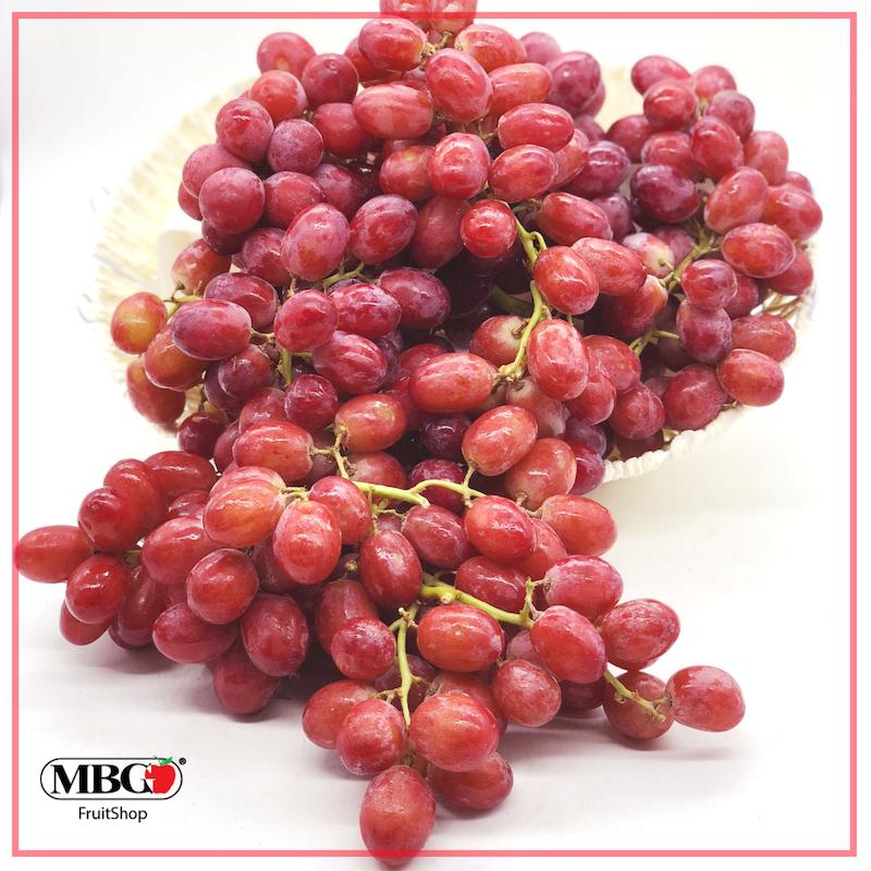 USA Sweet Scarlet Red Grapes (800g/Pack)-Grapes-MBG Fruit Shop